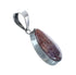 Native American Navajo Sterling Silver And Jasper Pendant JX129842